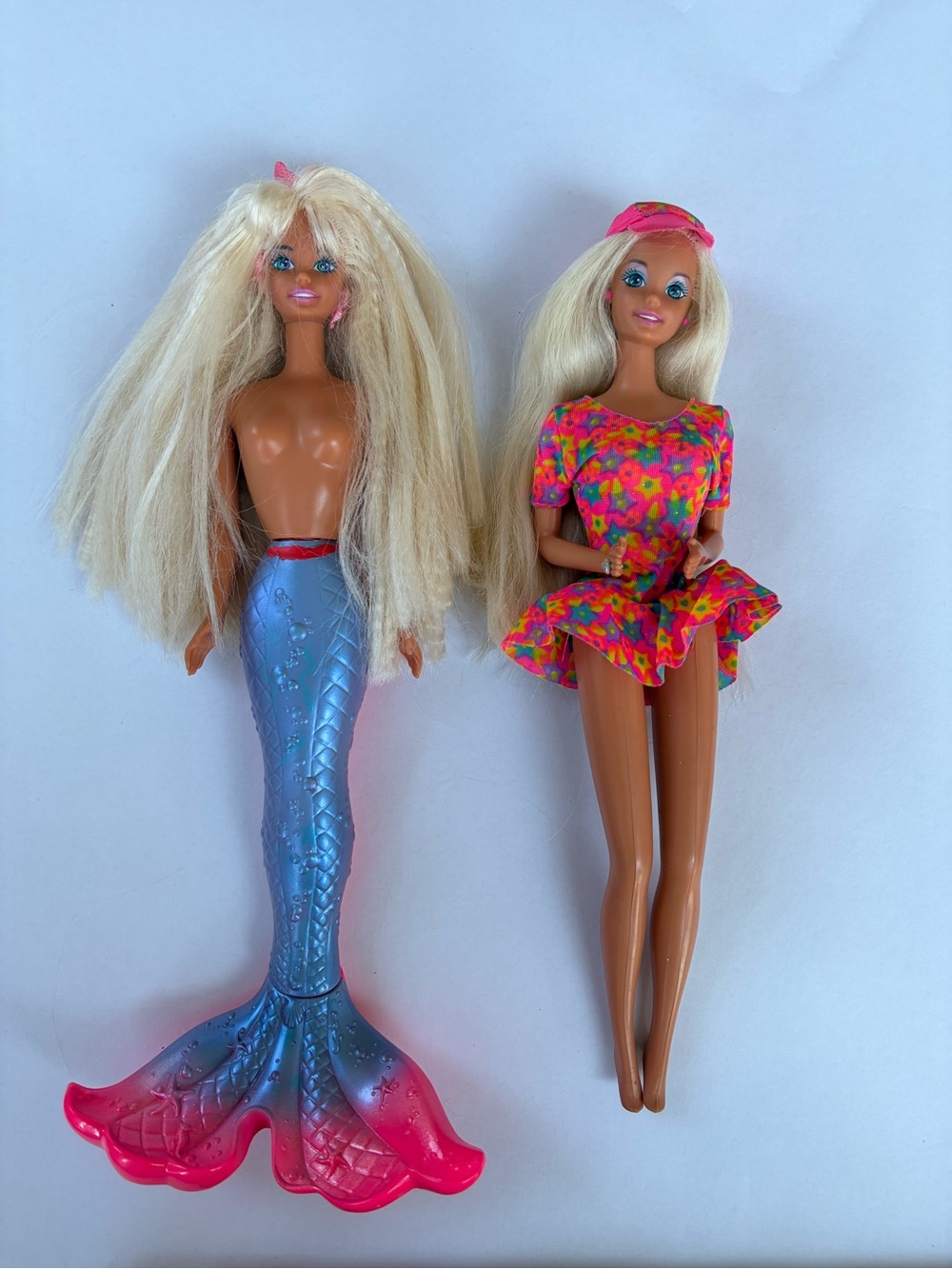 1990s Caboddles Barbie & Bubbling Mermaid Barbie